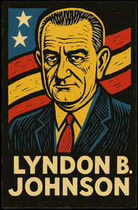 Lyndon B. Johnson Poster