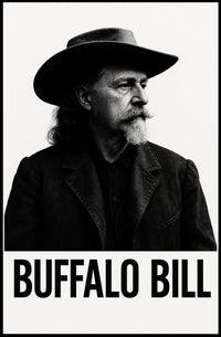 Buffalo Bill Historic American Old West Heritage Poster