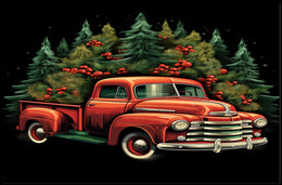 Vintage Holiday Cheer Vintage Poster