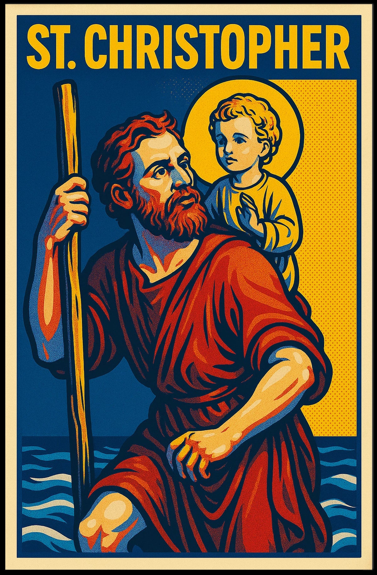 St. Christopher Poster