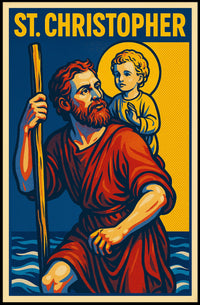 St. Christopher Poster