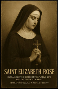 Saint Elizabeth Rose Poster