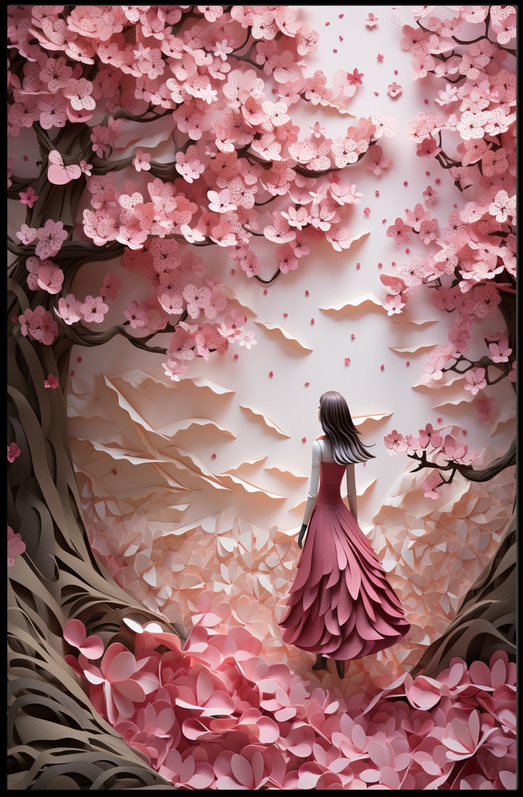 Blossoms Of Serenity Poster