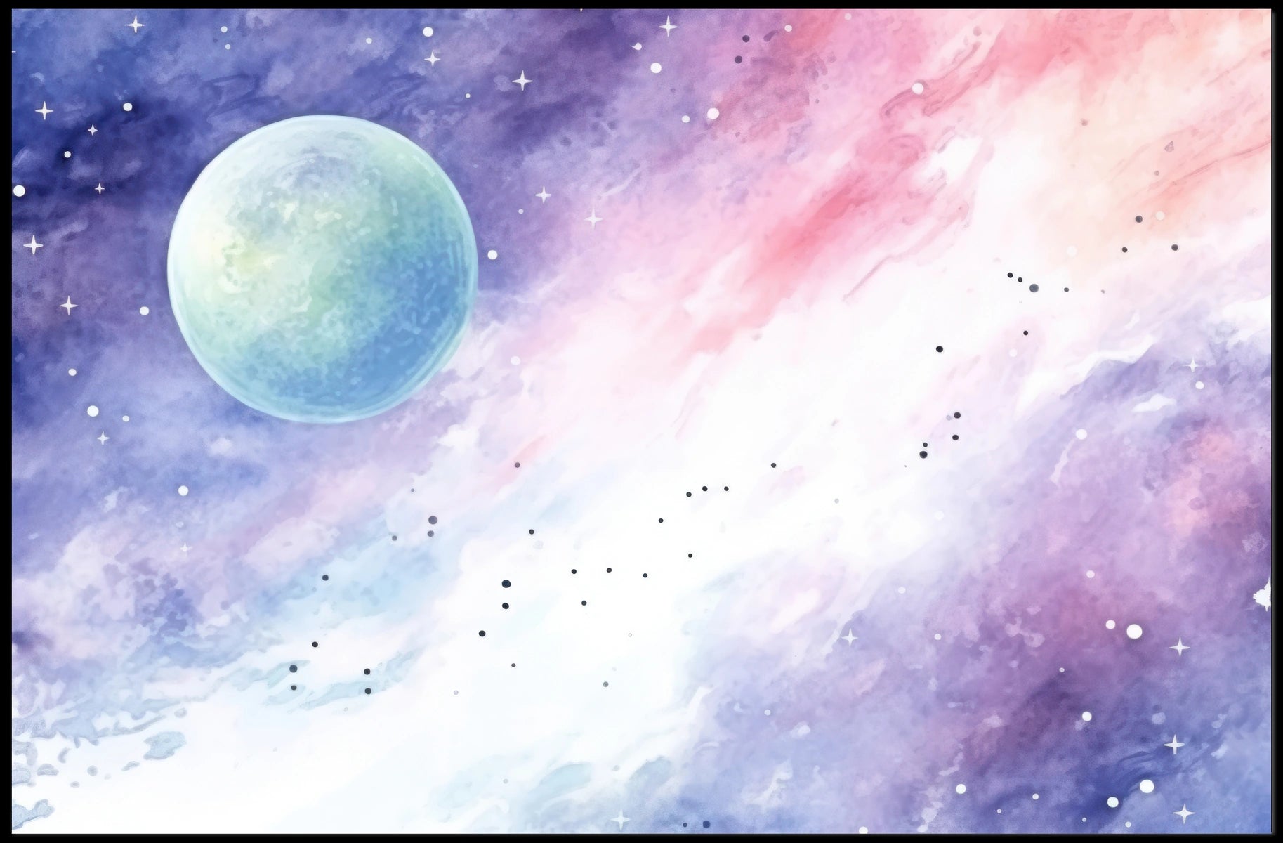 Cosmic Dreamscape Poster