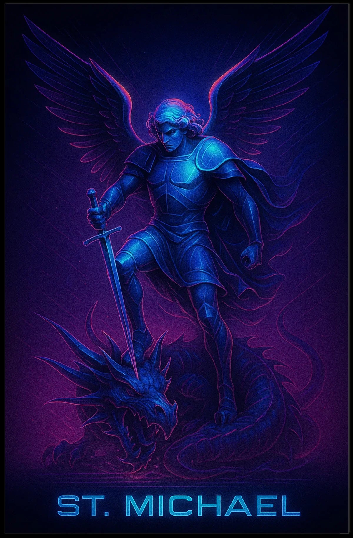St. Michael The Archangel Poster