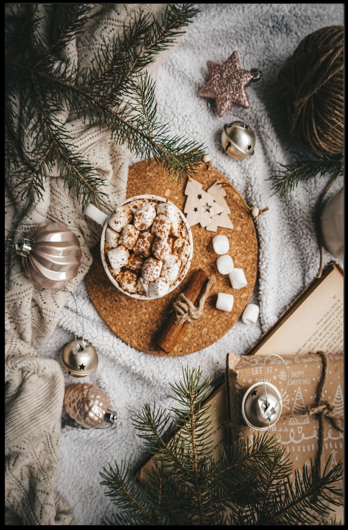 Cozy Winter Scene Poster