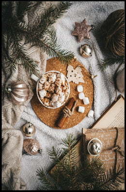 Cozy Winter Scene Poster