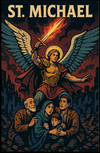 St. Michael Protector Of The People Poster