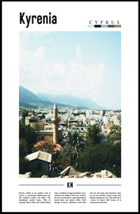 Kyrenia Mediterranean Escape Travel Poster PosterGoat