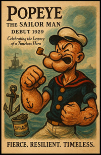 Popeye 1929 Art Poster POP-11