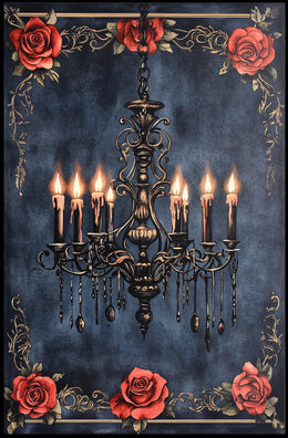 Chandelier Elegance Poster