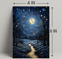 Celestial Nightscape Poster PosterGoat