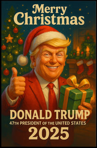 Donald Trump 47th President Poster