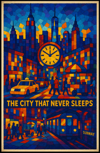 The City That Never Sleeps Poster