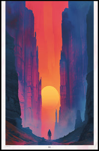 Journey Through the Canyon Poster PosterGoat