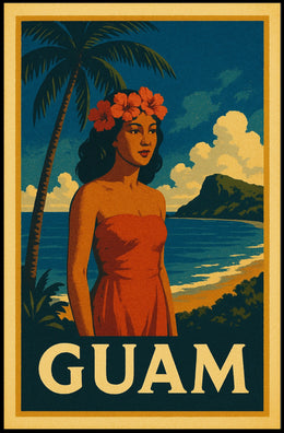 Guam Travel Poster