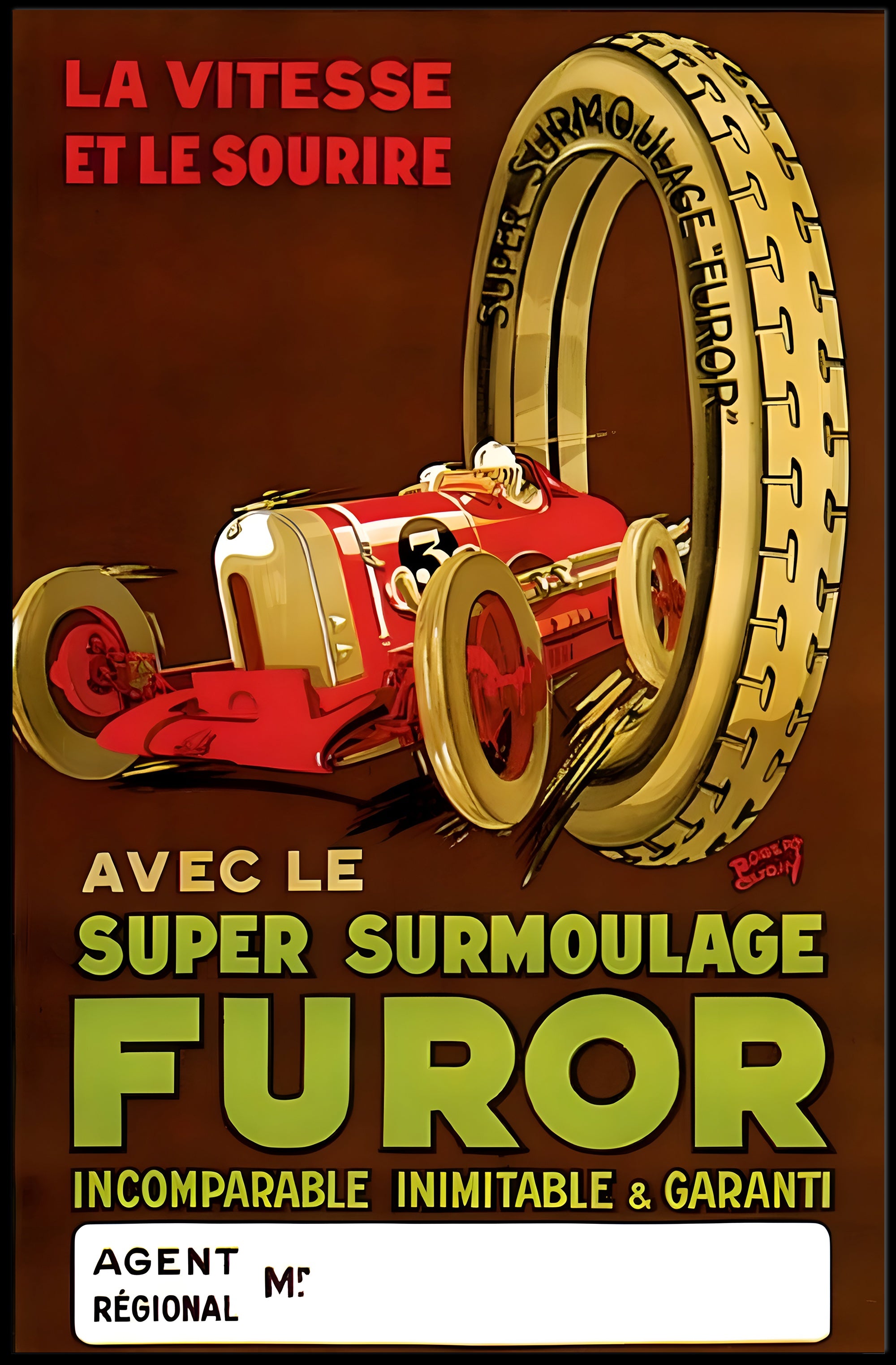 Super Surmoulage Furor Poster
