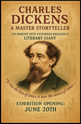 Charles Dickens A Master Storyteller Poster