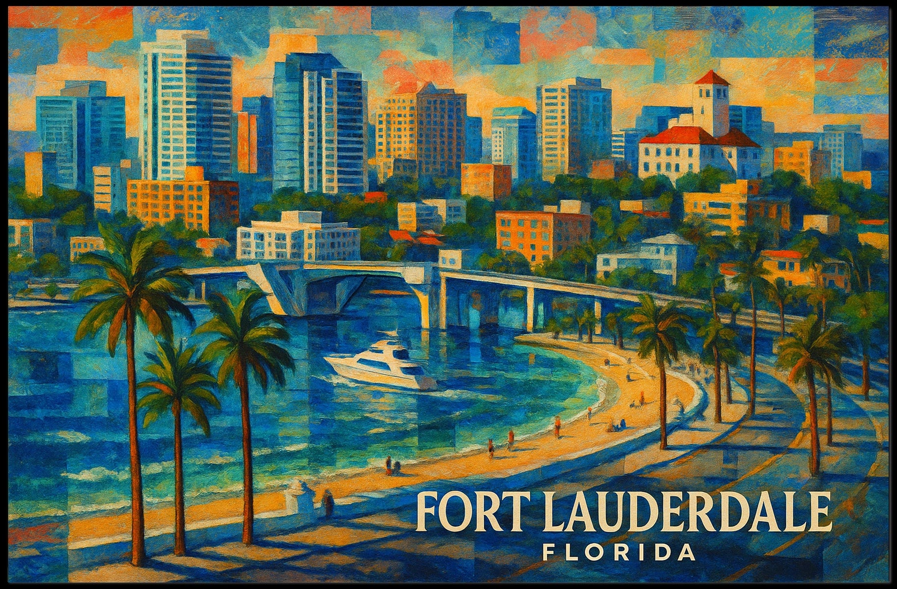 Fort Lauderdale, Florida Poster
