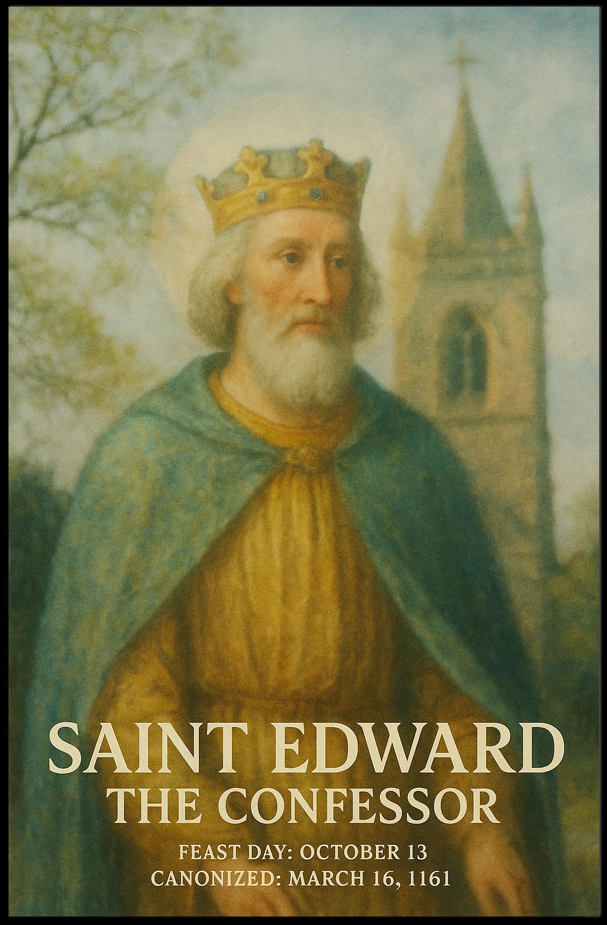 Saint Edward The Confessor Poster