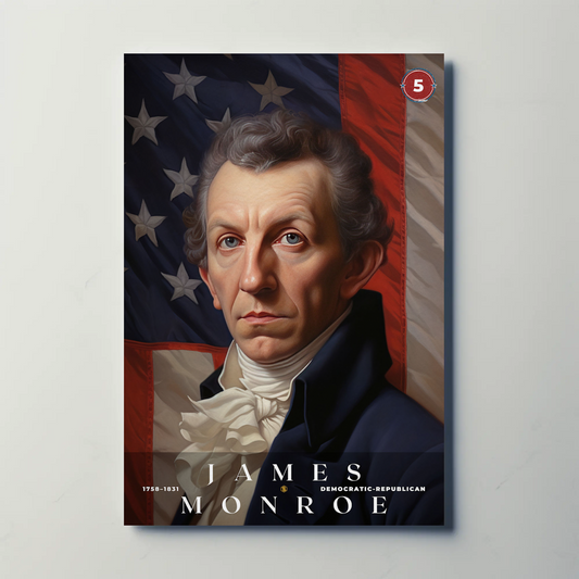 James Monroe 5th President Of The United States Portrait
