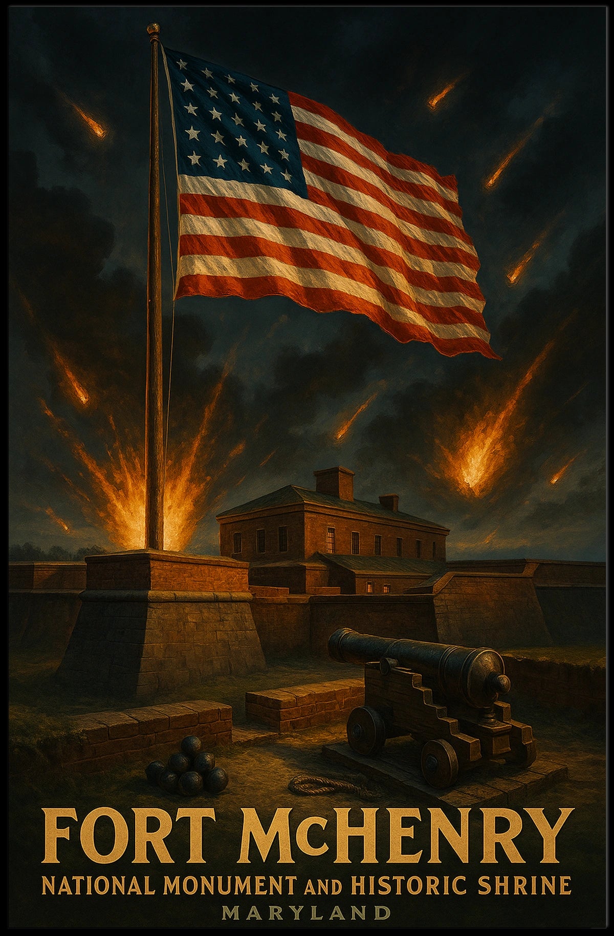 Fort Mchenry National Monument Poster