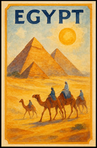 Colorful Artistic Journey Captured in Abstract or Artistic Poster