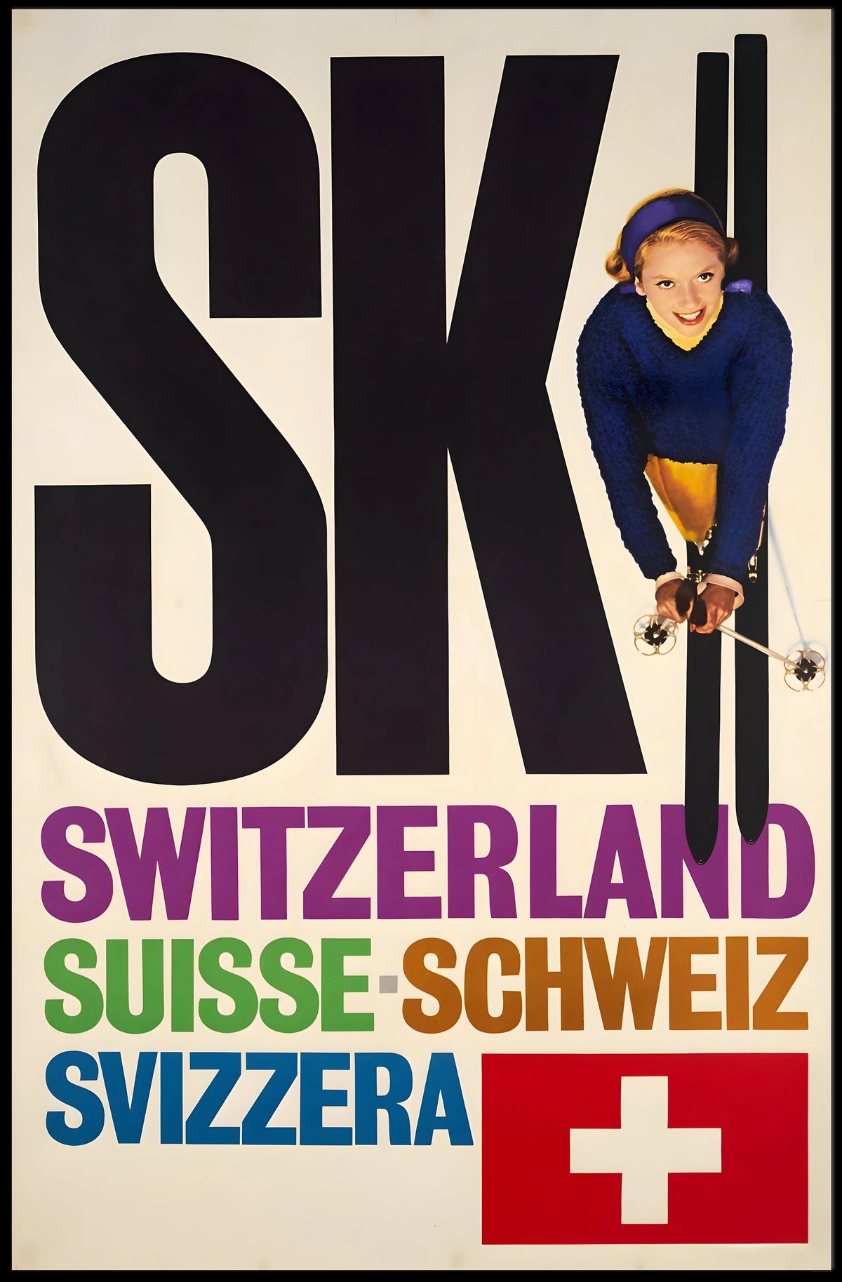 Ski Switzerland Poster