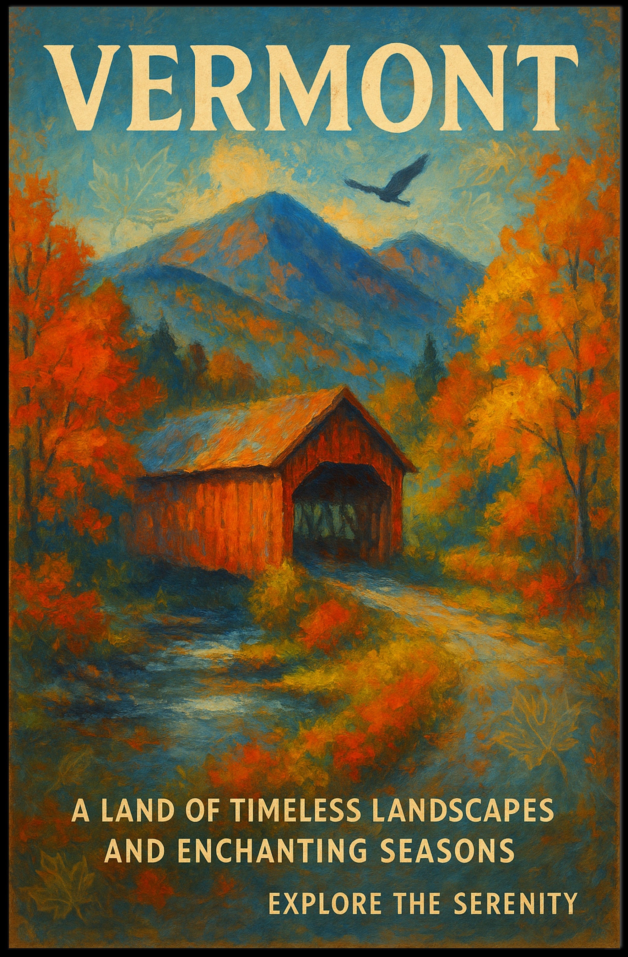 Vermont Timeless Landscapes Wall Art Print