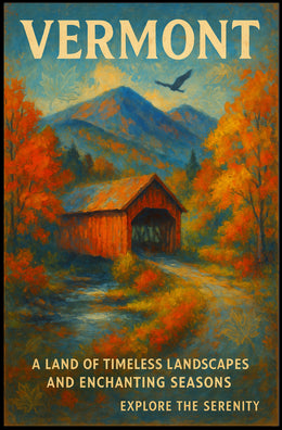 Vermont Timeless Landscapes Wall Art Print