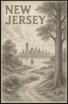 New Jersey Landscape Poster