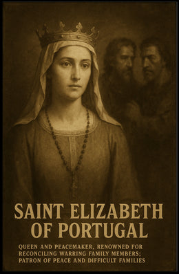 Saint Elizabeth Of Portugal Poster