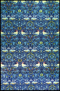 Ornate Avian Pattern Poster