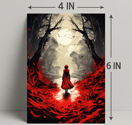 The Enchanted Forest Path Poster