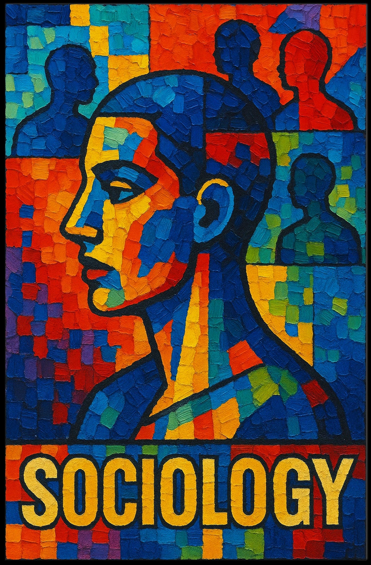 Sociology in Color Poster