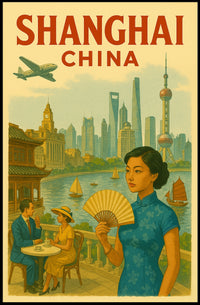 Shanghai, China Poster