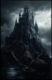 The Enchanted Castle On The Cliff Poster