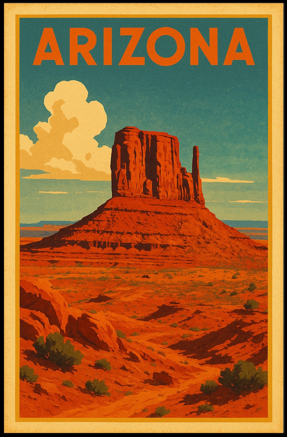Arizona Landscape Poster