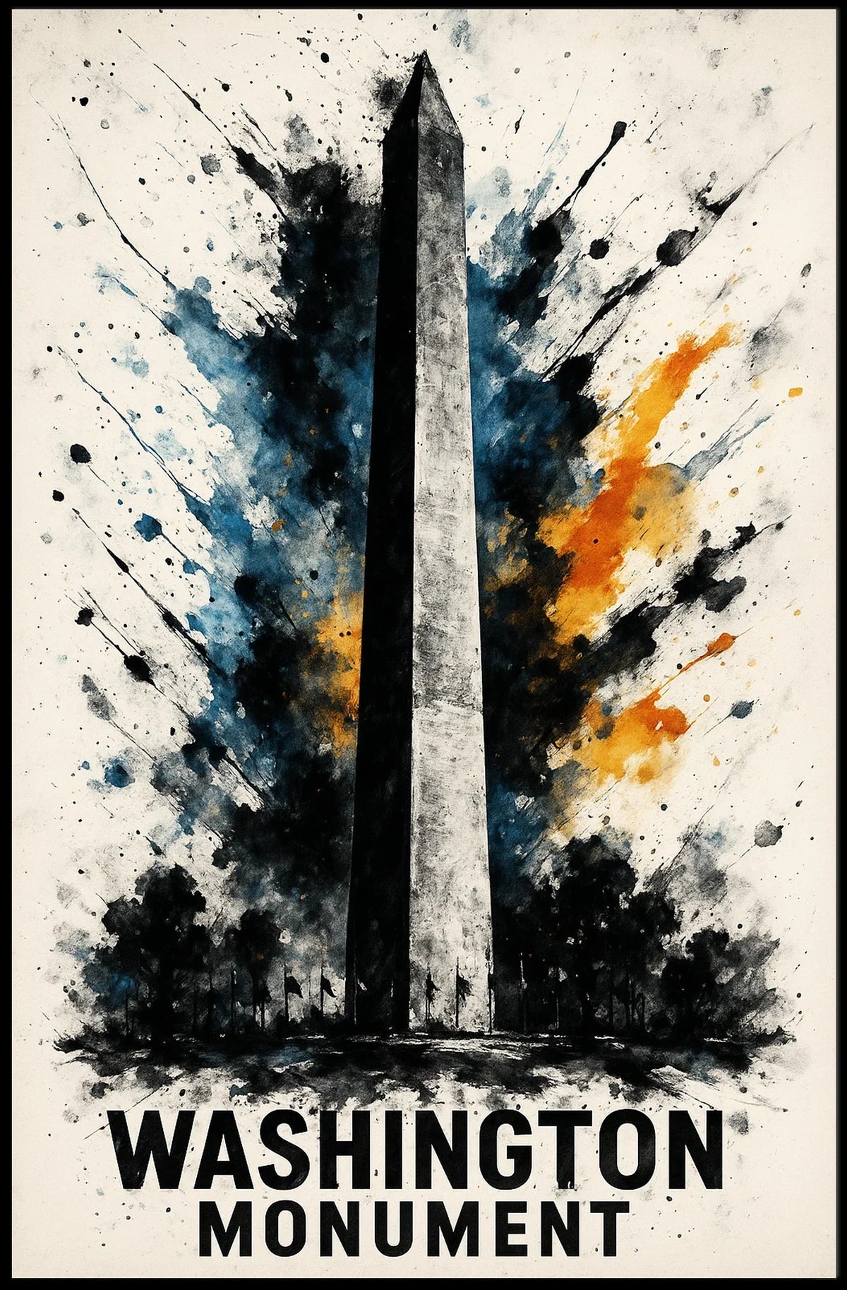 Washington Monument Poster
