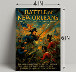 Battle of New Orleans Poster PosterGoat