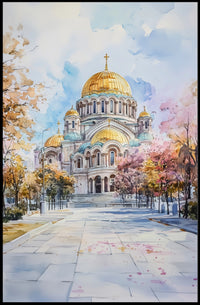 Bulgaria Sofia Alexander Nevsky Cathedral Poster
