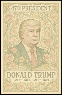 Donald Trump 47Th President Poster