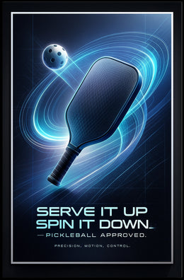 Pickleball Precision Poster