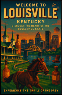 Welcome to Louisville, Kentucky Poster