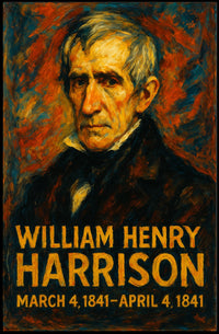 William Henry Harrison 9Th President Poster