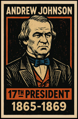 Andrew Johnson 17th President Poster