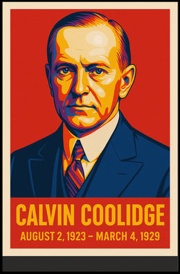 Calvin Coolidge Poster