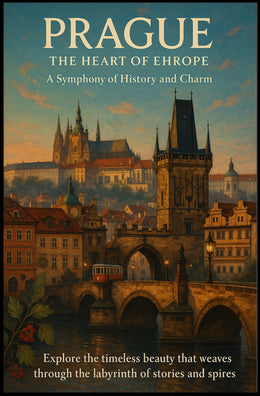 Prague The Heart of Europe Poster