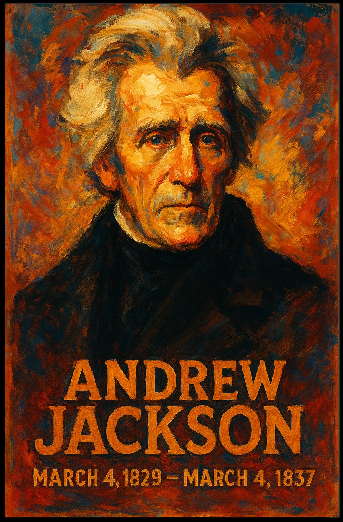 Andrew Jackson 7Th President Poster