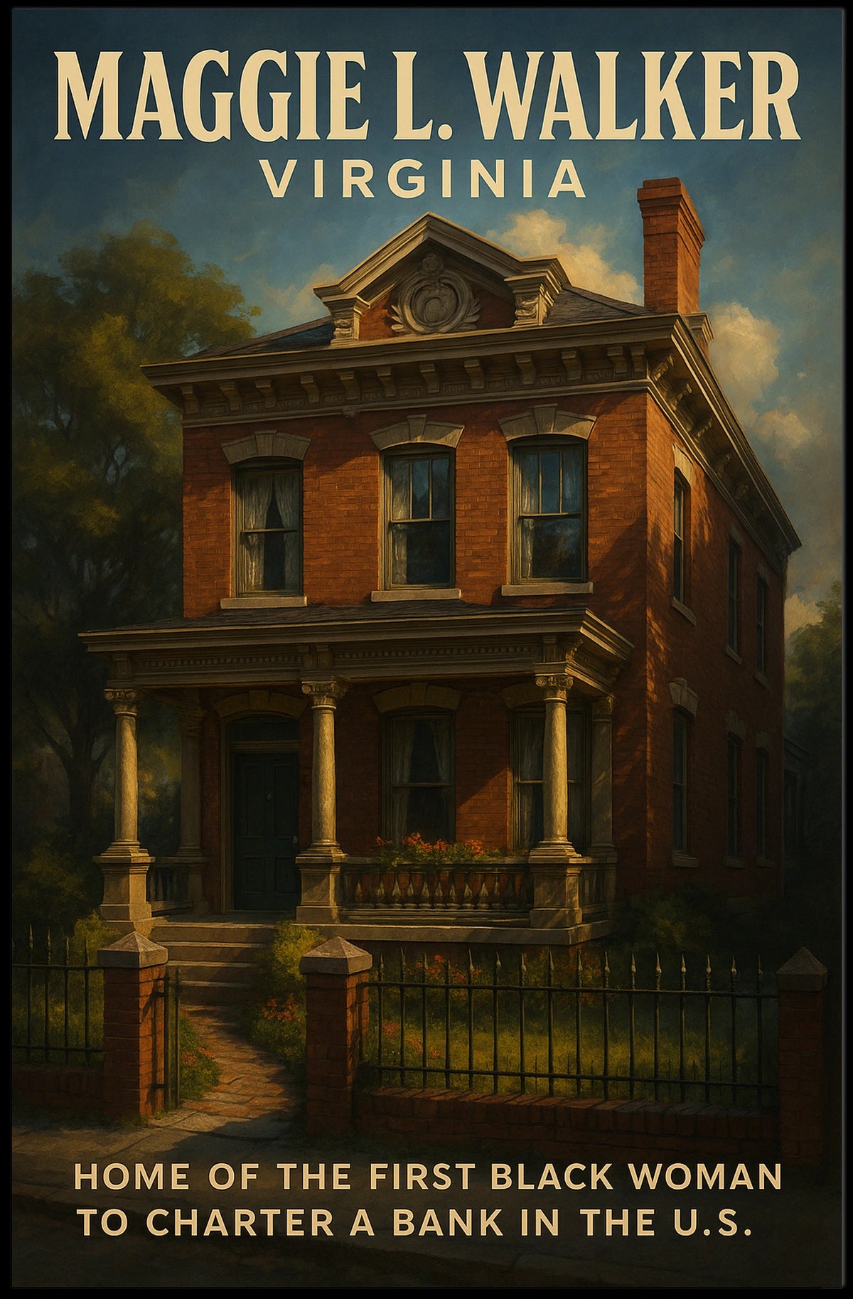 Maggie L. Walker Trailblazer In Poster